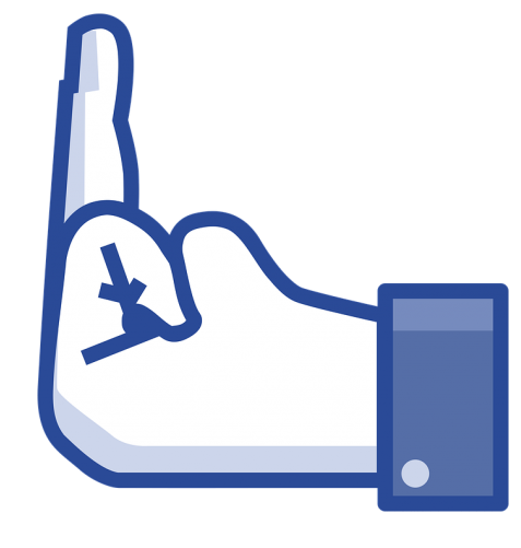 FB Middle Finger