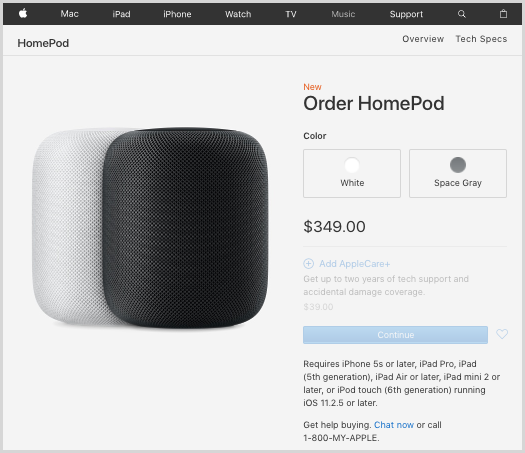 apple's version of google home