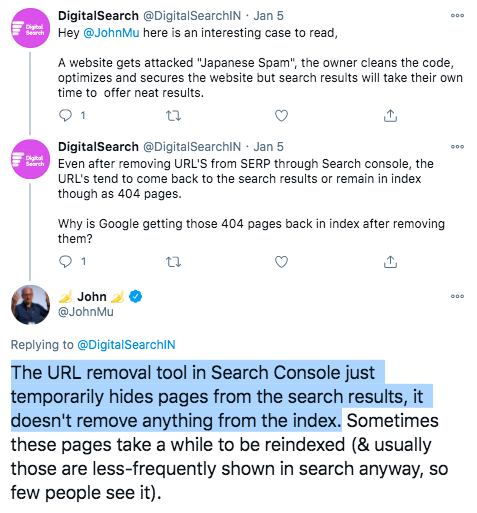 removal tool hides tweet